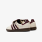 ADIDAS ORIGINALS | SAMBA LONG TONGUE { CREAM WHITE/MAROON/GOLD METALLIC