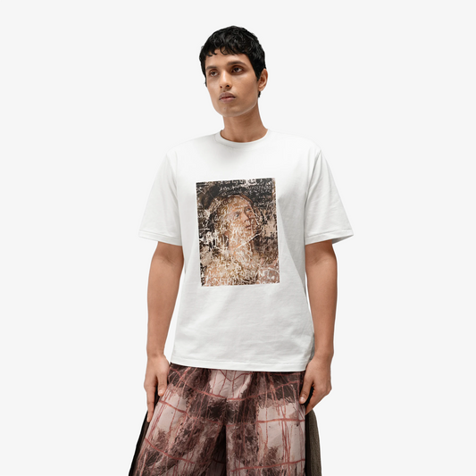 ALMOST GODS | VANDAL RELAXED TEE { WHITE