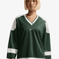 NIKE | SPORTSWEAR OVERSIZED JERSEY TUNIC { FIR/CHALK/CHALK