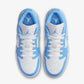 JORDAN | AIR JORDAN 1 LOW SE (GS) { WHITE/LEGEND BLUE