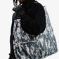 THAELY | DIGI CAMO CONVERTIBLE VEST TOTE { WHITE/GREY