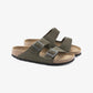 Birkenstock | ARIZONA SUEDE LEATHER  { GREEN