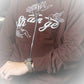 STRANGE | FORTUNE ZIPPER { BROWN