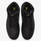 JORDAN | AIR JORDAN 1 MID SE { BLACK/SILVER-OPTI YELLOW