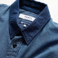 FDMTL | PATCHWORK S/S SHIRT RINSE  { INDIGO