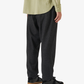 UNIVERSAL WORKS | ANDERS WOOL UPCYCLED PLEATED TRACK PANT { GREY