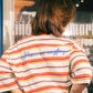SUPERKICKS | PINSTRIPE TEE { CREAM
