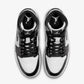JORDAN | AIR JORDAN 1 MID { WHITE/BLACK-WHITE