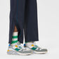 Happy Socks | ZIGZAG 3/4 CREW SOCK  { BEIGE/GREEN