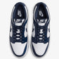 NIKE | DUNK LOW RETRO { WHITE/MIDNIGHT NAVY-WHITE