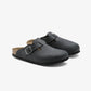 Birkenstock | BOSTON OILED LEATHER  { BLACK