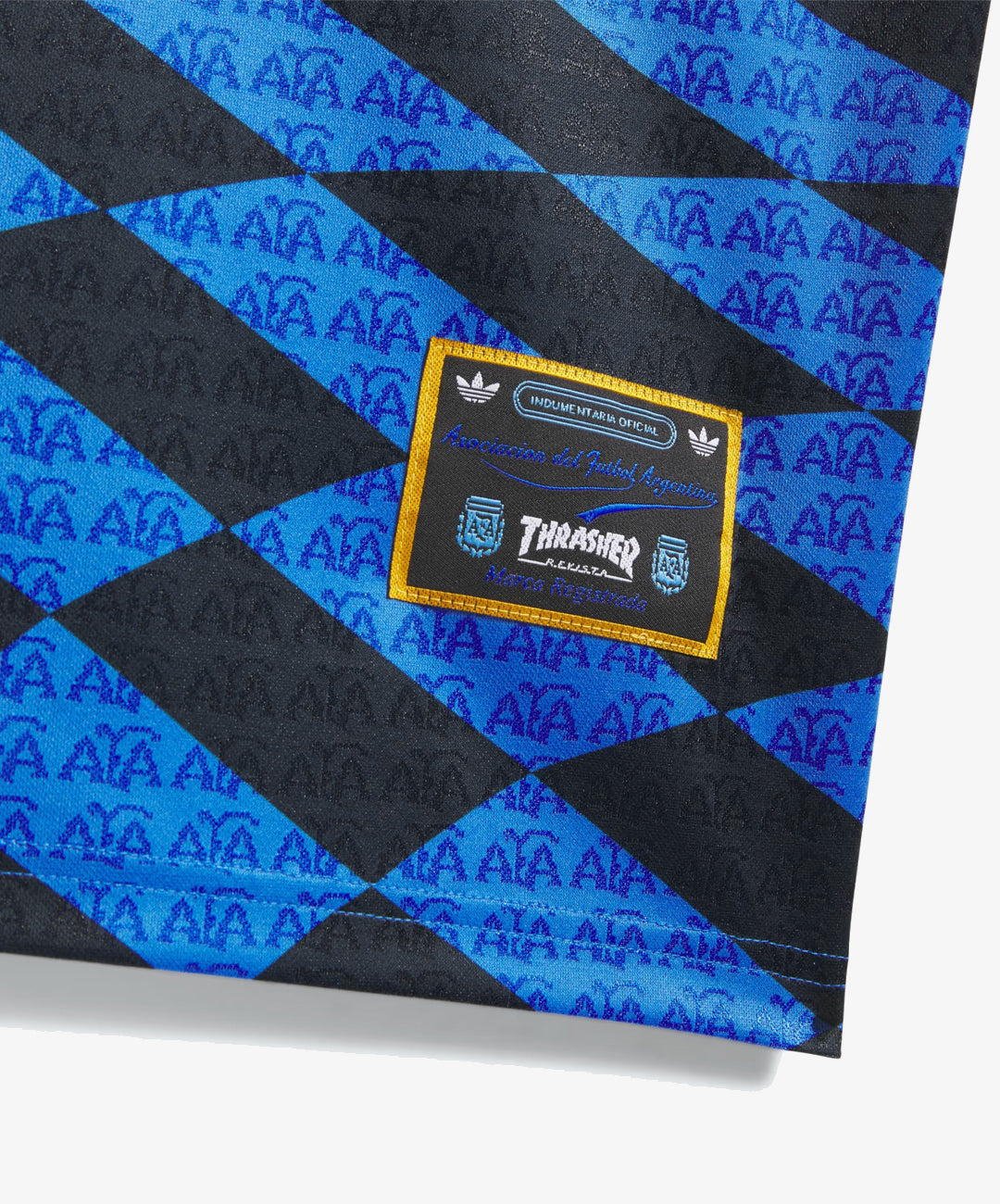 ADIDAS ORIGINALS | ARGENTINA x THRASHER JERSEY { BLACK/BLUE
