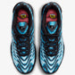 NIKE | AIR MAX PLUS VII { BLACK/CHROME-GAMMA BLUE