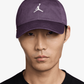 Jordan | CLUB UNSTRUCTURED CURVED-BILL HAT { DARK RAISIN/SAIL