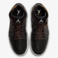 JORDAN | AIR JORDAN 1 MID SE { BLACK/CHALK-VELVET BROWN