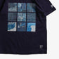 FDMTL | PRINTED BORO TEE  { NAVY