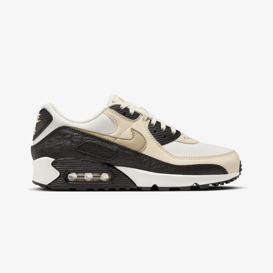 Nike | AIR MAX 90 { SAIL/FOSSIL-BLACK-DESERT KHAKI
