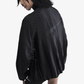 NIKE | PLEATED TRACK JACKET { BLACK/BLACK