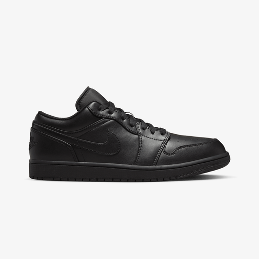 JORDAN | AIR JORDAN 1 LOW { BLACK/BLACK-BLACK