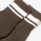Superkicks | CREW SOCKS  { BROWN