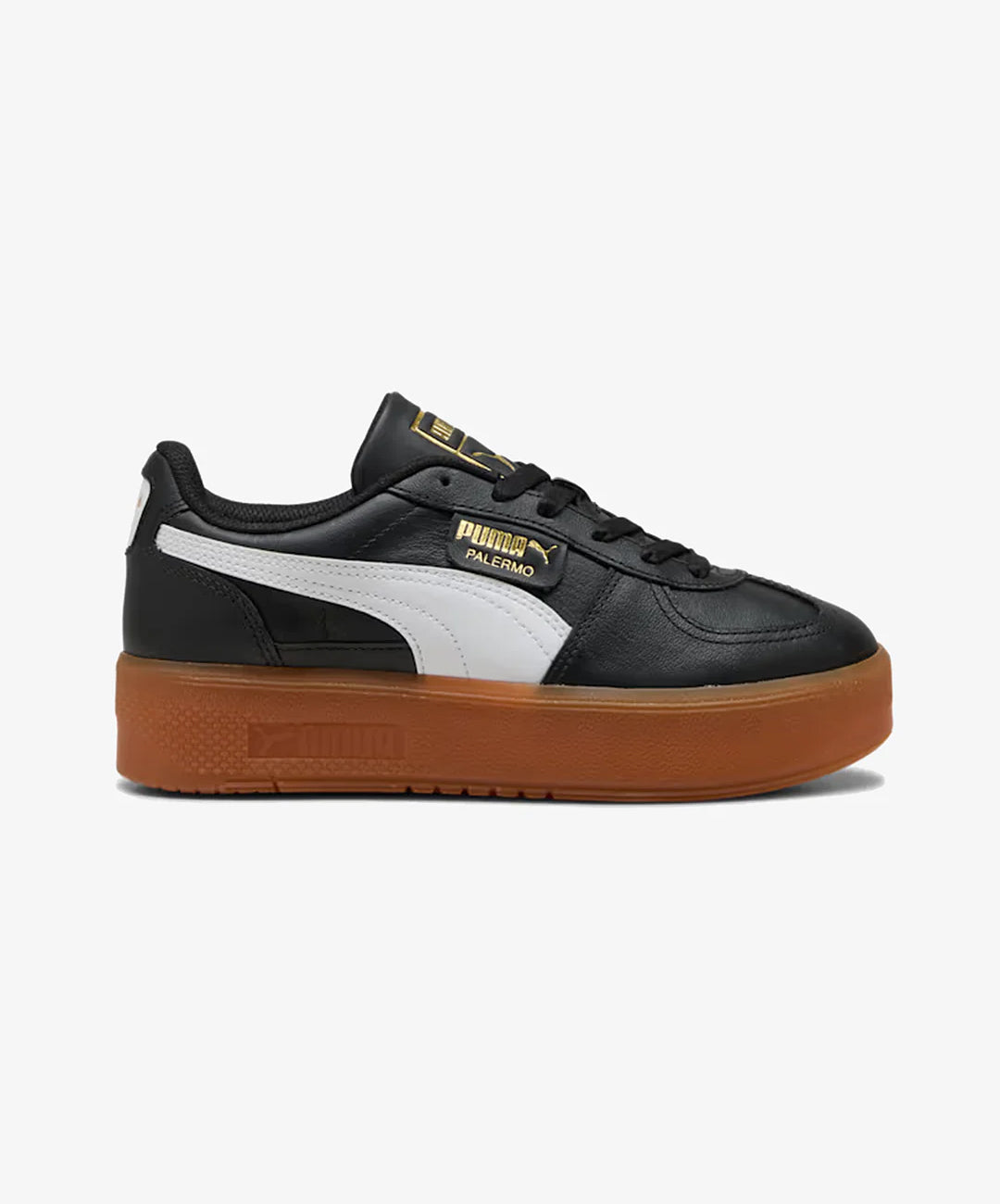 PUMA | PALERMO ELEVATA LEATHER { BLACK-GUM