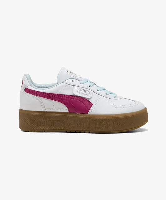 PUMA | PALERMO ELEVATA LEATHER { WHITE/BERRY