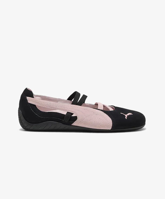 PUMA | SPEEDCAT SUEDE BALLET { PUMA BLACK-MAUVE MIST