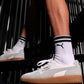 PUMA | PALERMO LEATHER { PUMA WHITE/GLACIAL GRAY-GUM