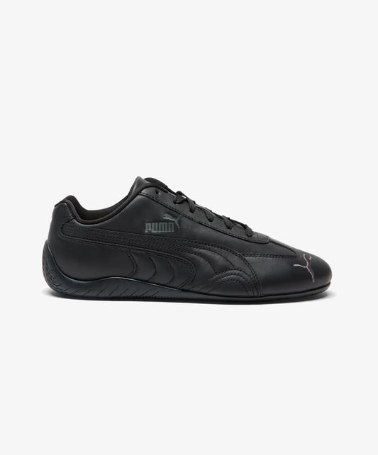 PUMA | SPEEDCAT FULL LEATHER { BLACK/SHADOW GRAY