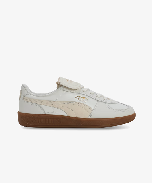 PUMA | PALERMO PREMIUM LEATHER { WARM WHITE/ALPINE SNOW