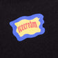 Icecream | WORD S/S TEE { BLACK