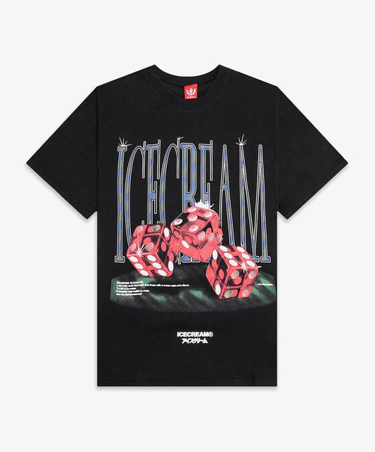 Icecream | FEAR OF A RICH PLANET S/S TEE { BLACK