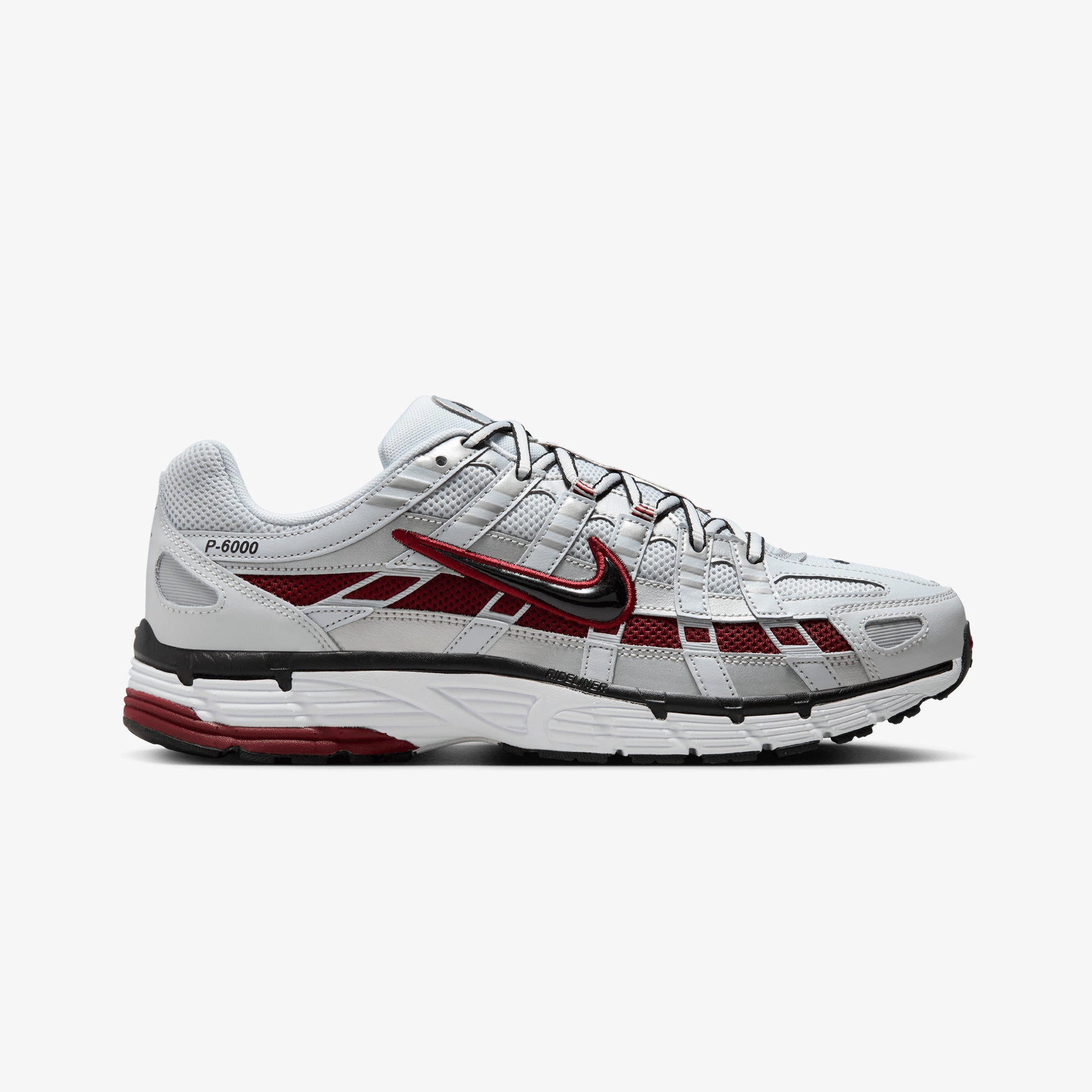 P 6000 Nike Shoes True To Size NIKE P-6000 PURE PLATINUM/DARK TEAM RED