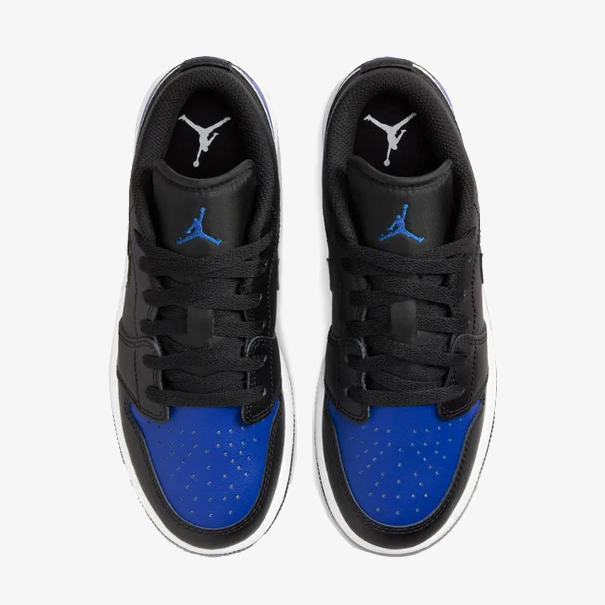 Buy Jordan Air Jordan 1 Low SE GS Black White Game Royal Shoes for