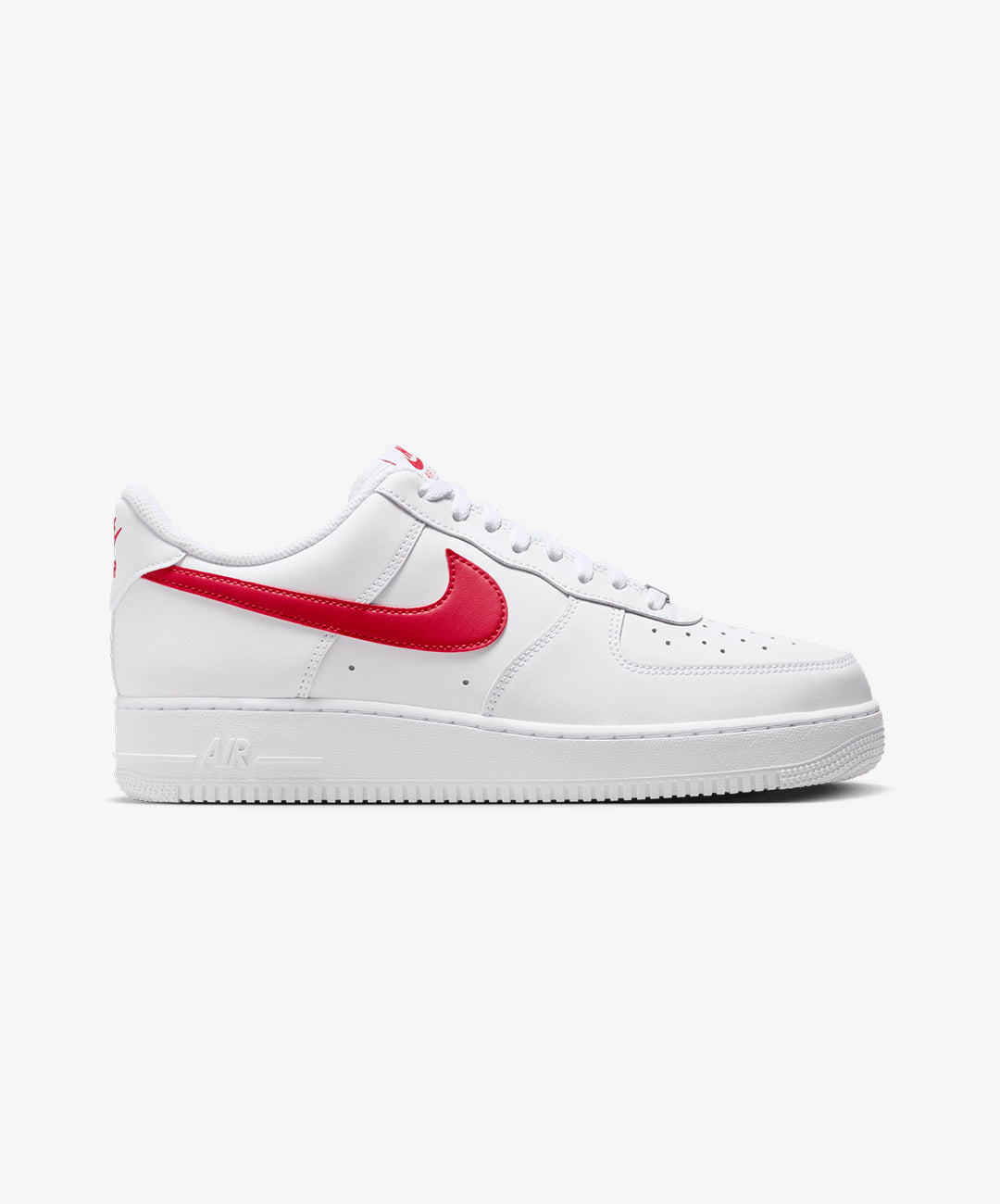 Nike | AIR FORCE 1 '07 { WHITE/UNIVERSITY RED