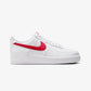 Nike | AIR FORCE 1 '07 { WHITE/UNIVERSITY RED