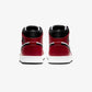 JORDAN | AIR JORDAN 1 MID { BLACK/GYM RED