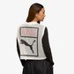 PUMA | x ROSÉ RELAXED MESH TOP { WARM WHITE