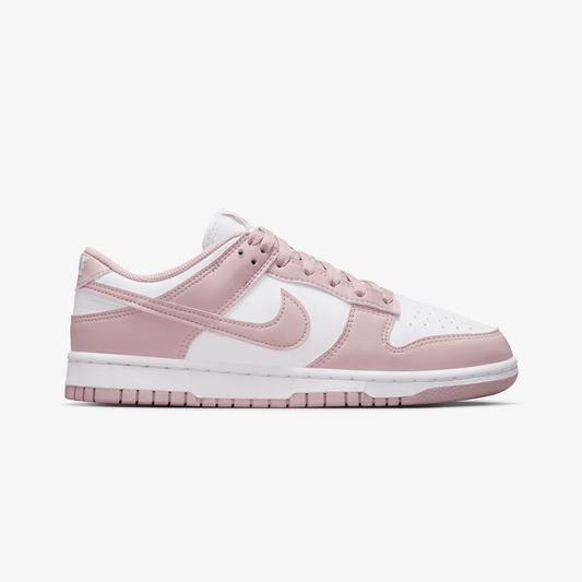 NIKE | DUNK LOW { WHITE/PARTICLE ROSE-WHITE