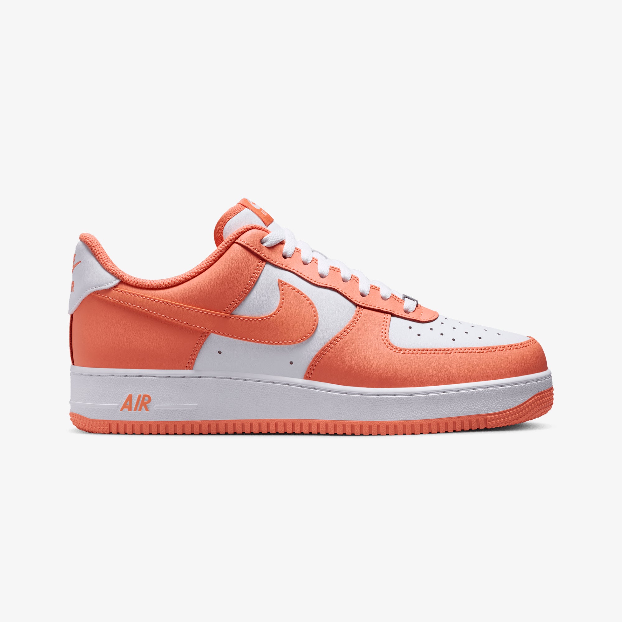 Nike | AIR FORCE 1 '07 { WHITE/WHITE/ORANGE FROST