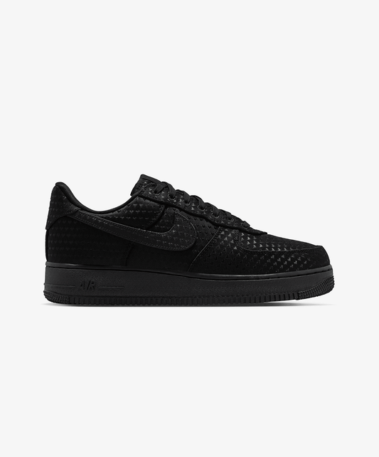 Nike | AIR FORCE 1 RETRO "VALENTINE'S DAY" { BLACK/BLACK-UNIVERSITY RED