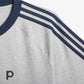 Adidas Originals | POP CLASSIC TEE  { MEDIUM GREY HEATHER/COLLEGIATE