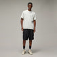 Y-3 | GRAPHIC SHORT SLEEVE TEE  { OWHITE