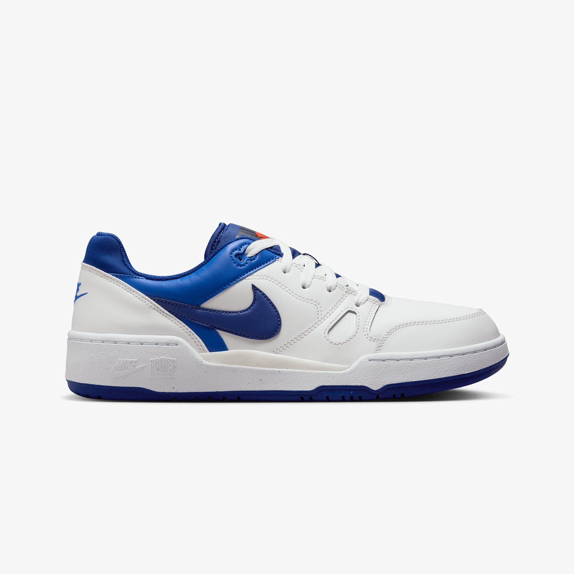 NIKE | FULL FORCE LOW { SUMMIT WHITE/DEEP ROYAL BLUE-RACER BLUE ...