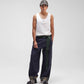 ALMOST GODS | PANELLED PANTS { NAVY