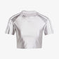 Adidas Originals | ADICOLOR TEAMGEIST BABY TEE { GREY TWO