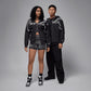 JORDAN | MVP FULL ZIP FLEECE HOODIE { OFF NOIR/SAIL/SAIL