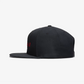 Jordan | PRO STRUCTURED HAT { BLACK/LT SMOKE GREY/WHITE