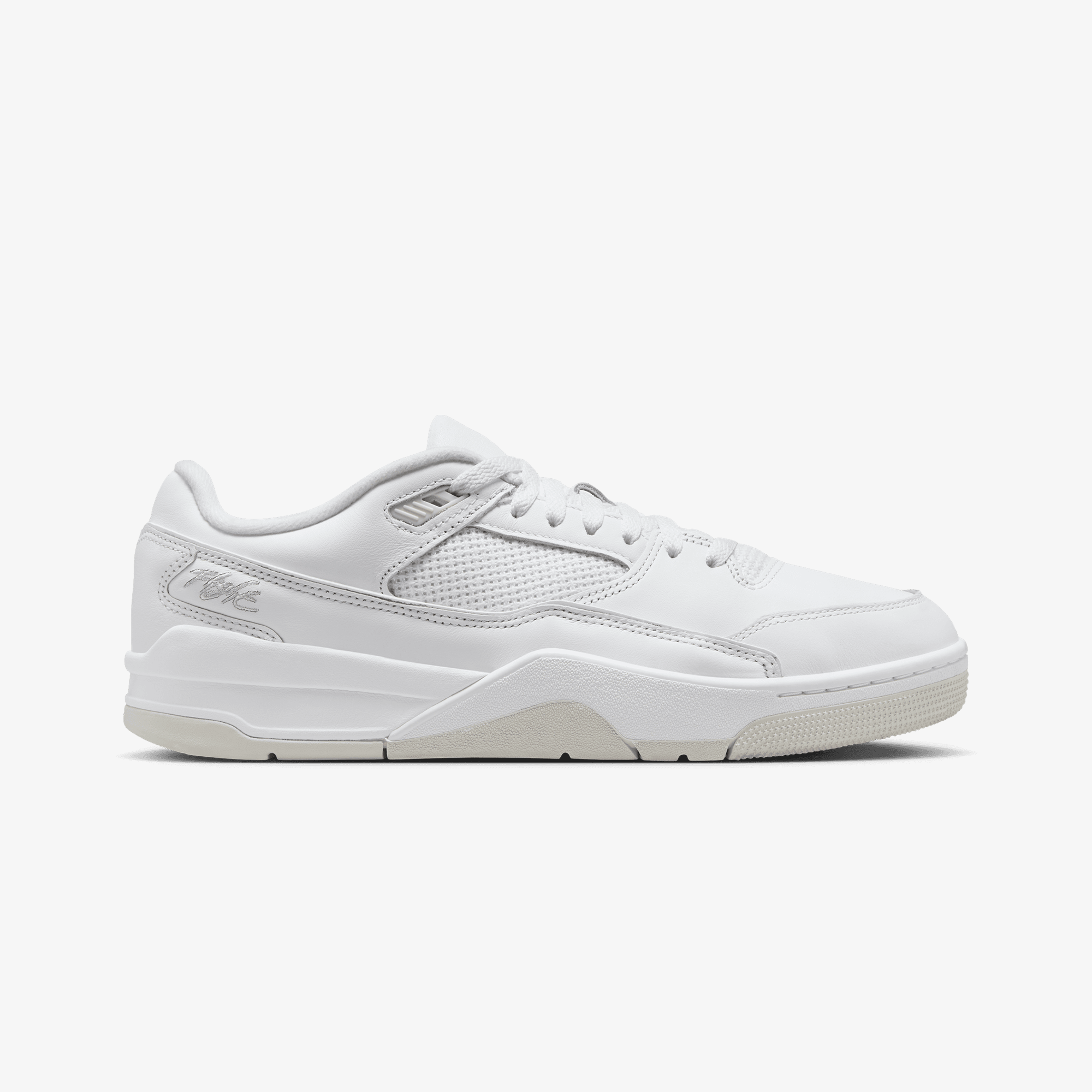 Jordan | FLIGHT COURT { WHITE/VAST GREY