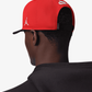 Jordan | ESSENTIALS PRO STRUCTURED FLAT BILL HAT { CHILE RED/KELLY GREEN/SAIL
